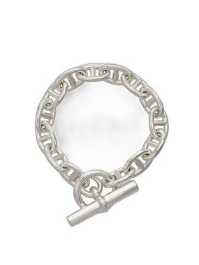 Hermes Bracelet Chaine D'ancre MM Silver